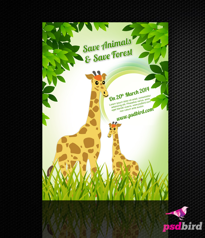 Forest Flyer Templates Free