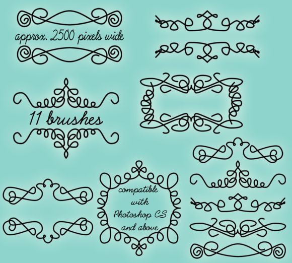 Free Doodle Frames Photoshop