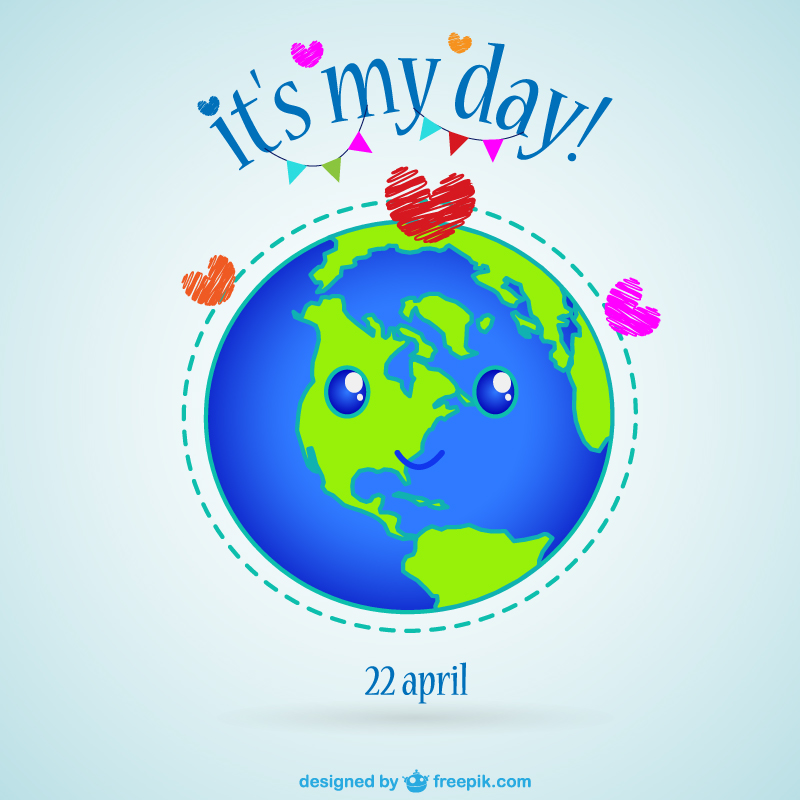 Free Earth Day Illustration