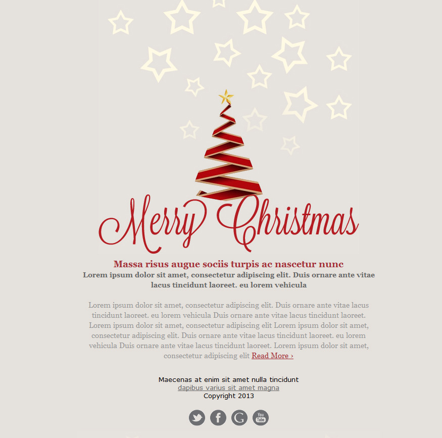 12 Holiday Email Design Images