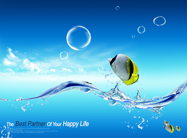 Free Fish PowerPoint Templates Free Fish PowerPoint Templates