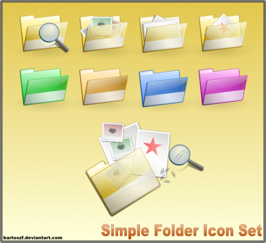 Free Folder Icon Set