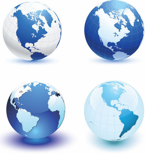 9 Globe Vector Free Download Images