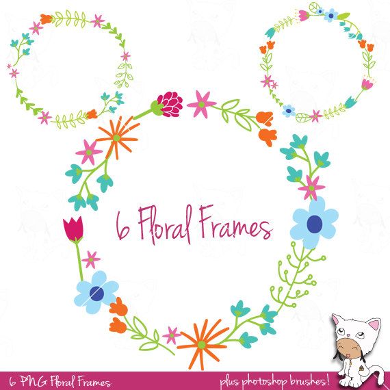 Free Photoshop Floral Overlays