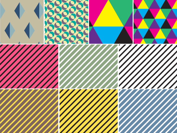 Free Vector Geometric Seamless Pattern