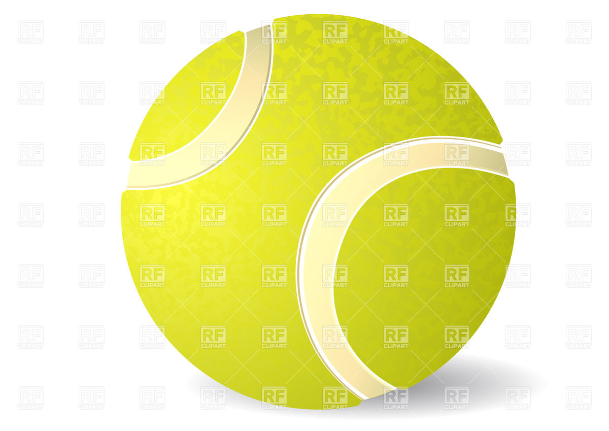 Free Vector Tennis Ball Clip Art