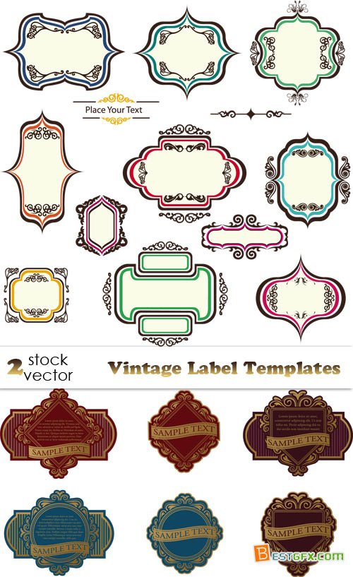 Free Vintage Label Templates