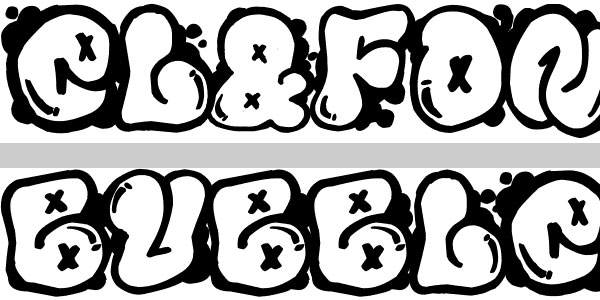 Graffiti Bubble Letters Font