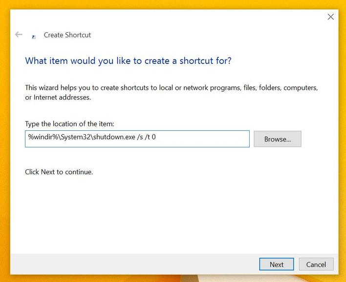 How to Quickly Shut Down Windows 10