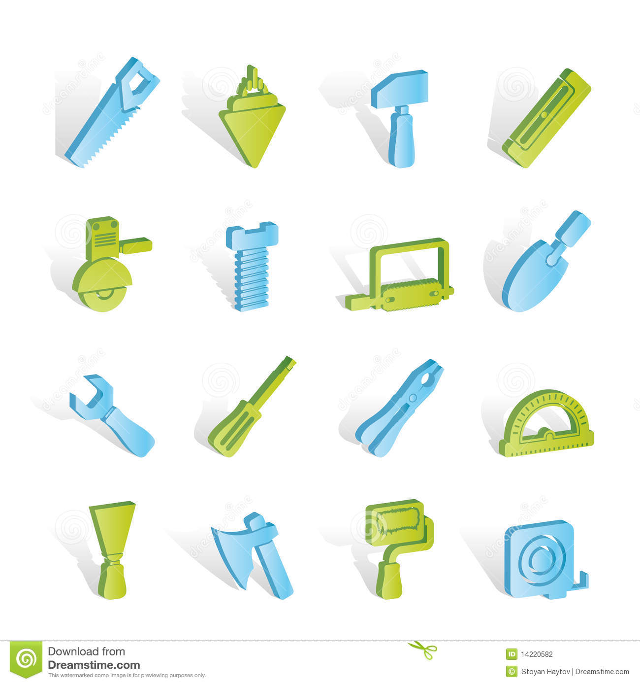 Icons Tools Construction