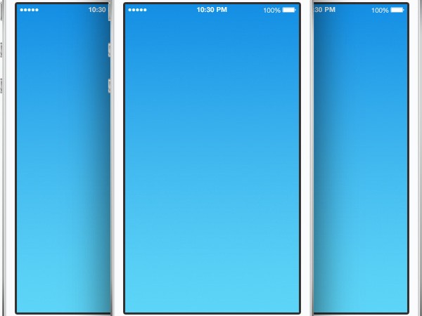 iPhone 5 Screen Template