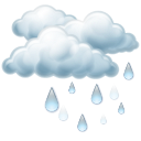 Light Rain Weather Icon