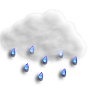 Light Rain Weather Icon