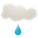 Light Rain Weather Icon Light Rain Weather Icon