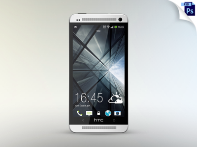 10 HTC Phone PSD Mockup Images