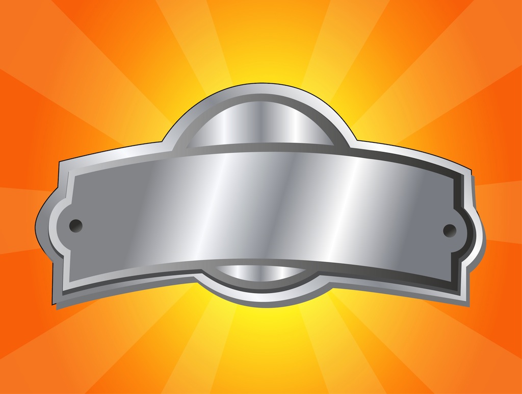 Metal Plate Vector Free Metal Plate Vector Free