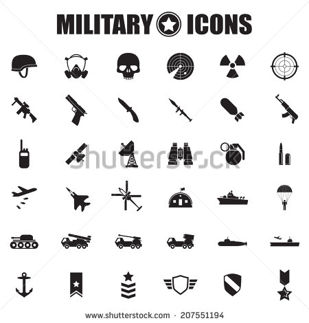 Military Icons and Symbols