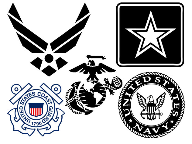 Military Marines Logo Vector