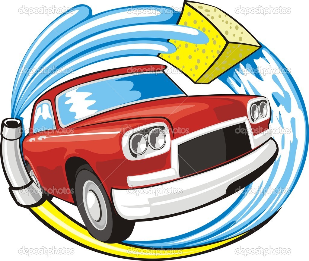 Mobile Car Wash Vector Mobile Car Wash Vector