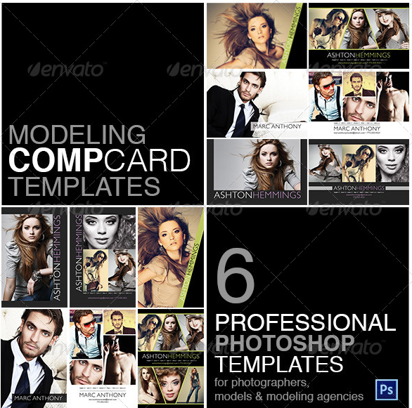 Model Comp Card Template