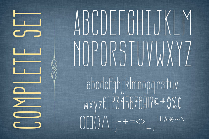 Modern Typeface Fonts