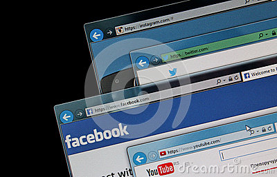 Most Popular Social Media Sites Facebook