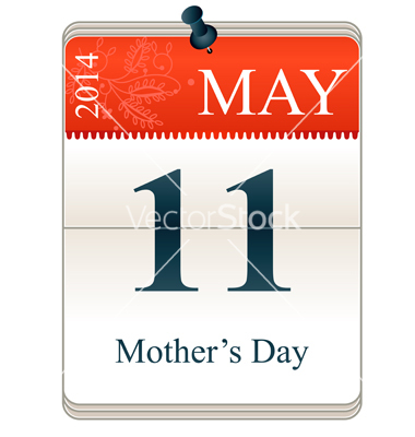 Mother's Day 2014 Calendar