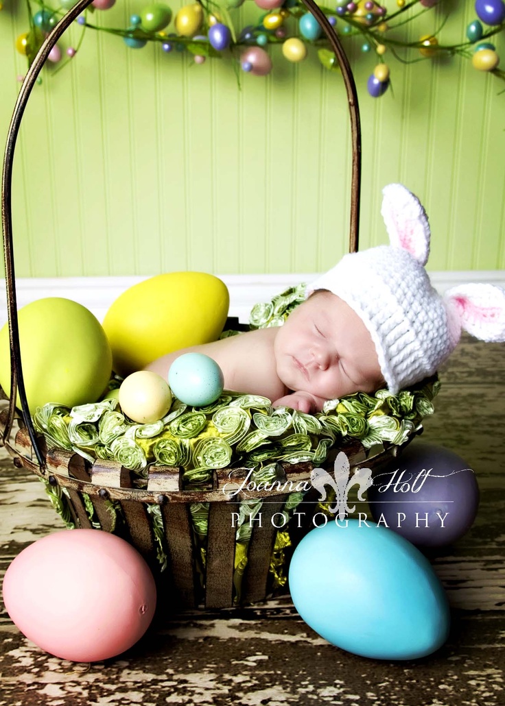 Newborn Easter Photography Ideas
