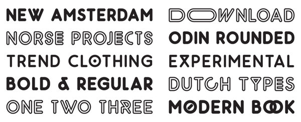 Odin Rounded Font Odin Rounded Font