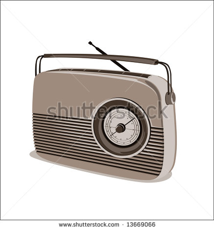 Old Radio Vector