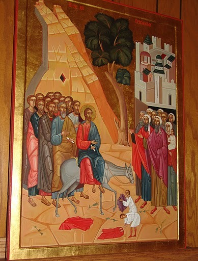 Palm Sunday Russian Icons