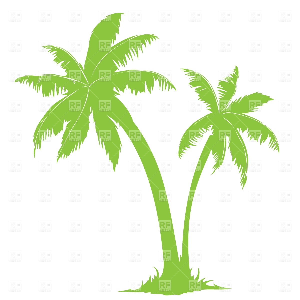 9 Vector Palm Tree Clip Art Images