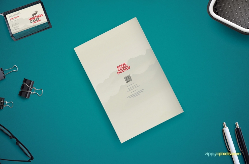 Paperback Book Mockup PSD