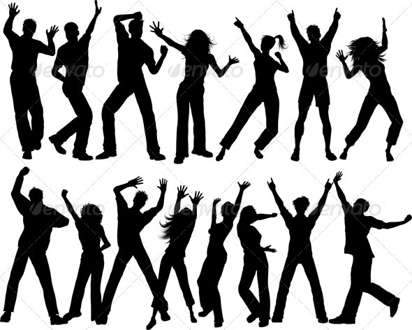 People Dancing Clip Art