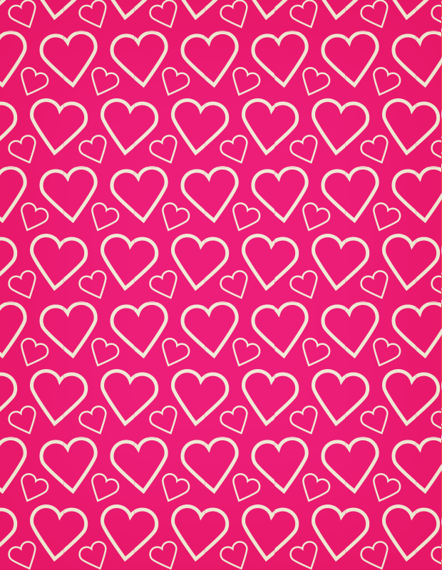 Pink Heart Pattern