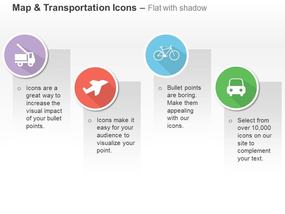 PowerPoint Truck Icon PowerPoint Truck Icon