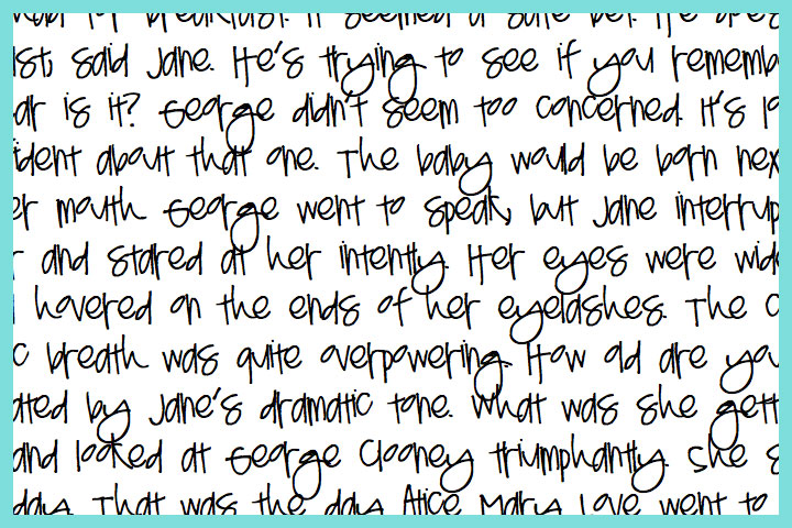 Pretty Handwriting Font Free Pretty Handwriting Font Free