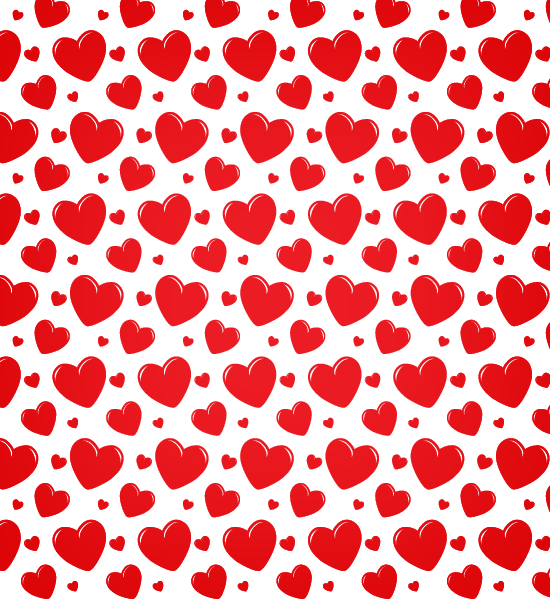 Red Heart Pattern