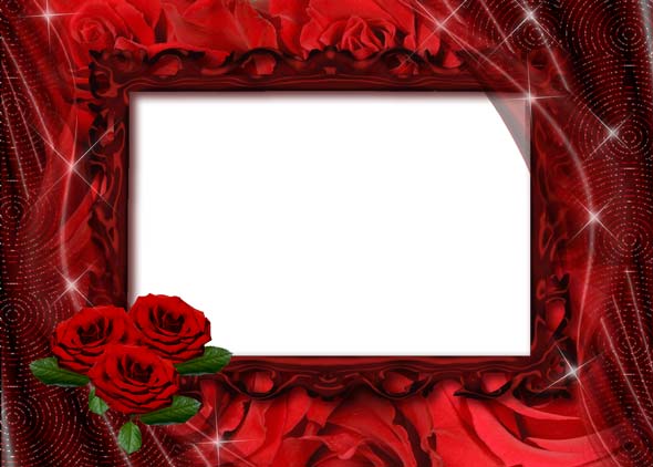 Red Psd Frame