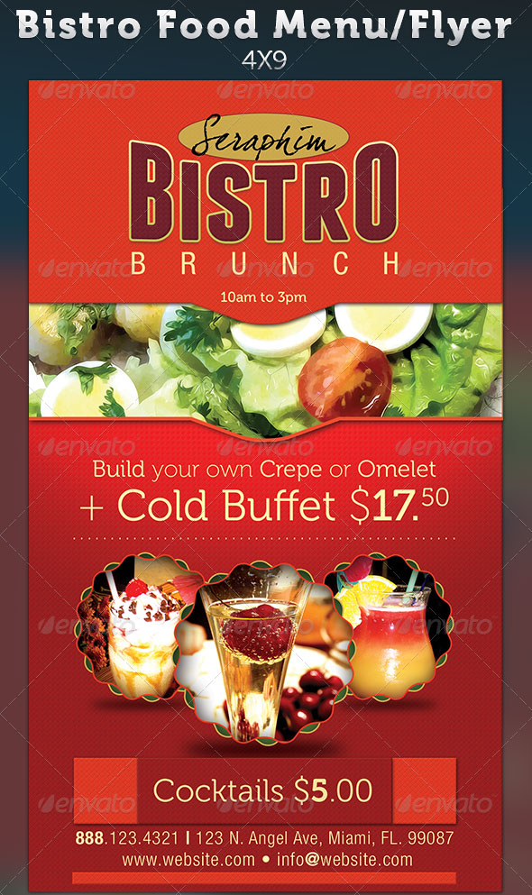 Restaurant Flyer Template