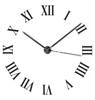 Roman Numeral Clock Face