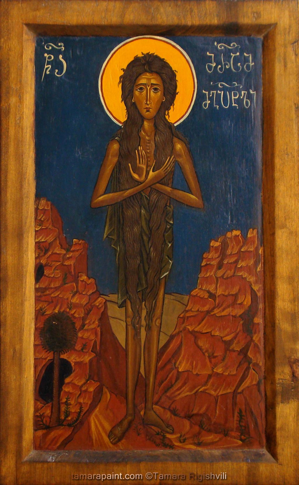 Saint Mary of Egypt Orthodox Icon