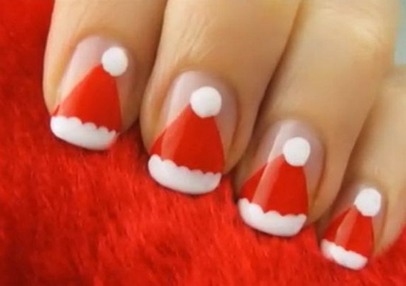 Santa Cute Christmas Nail Designs Santa Cute Christmas Nail Designs