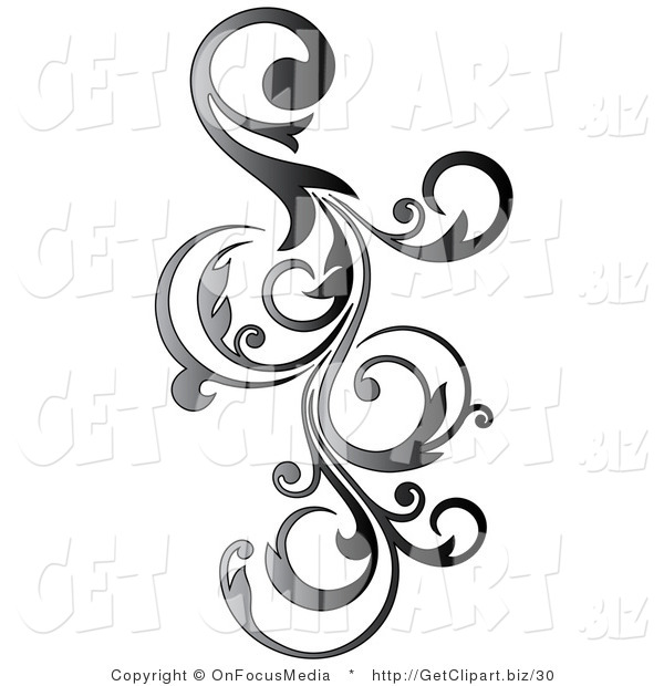 Scroll Design Clip Art