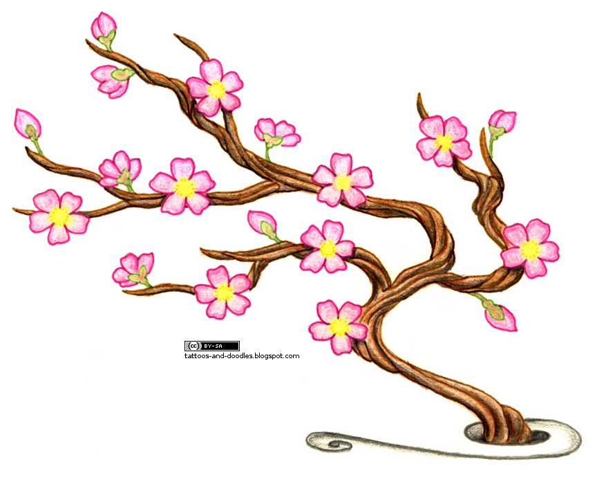 Simple Cherry Blossom Design