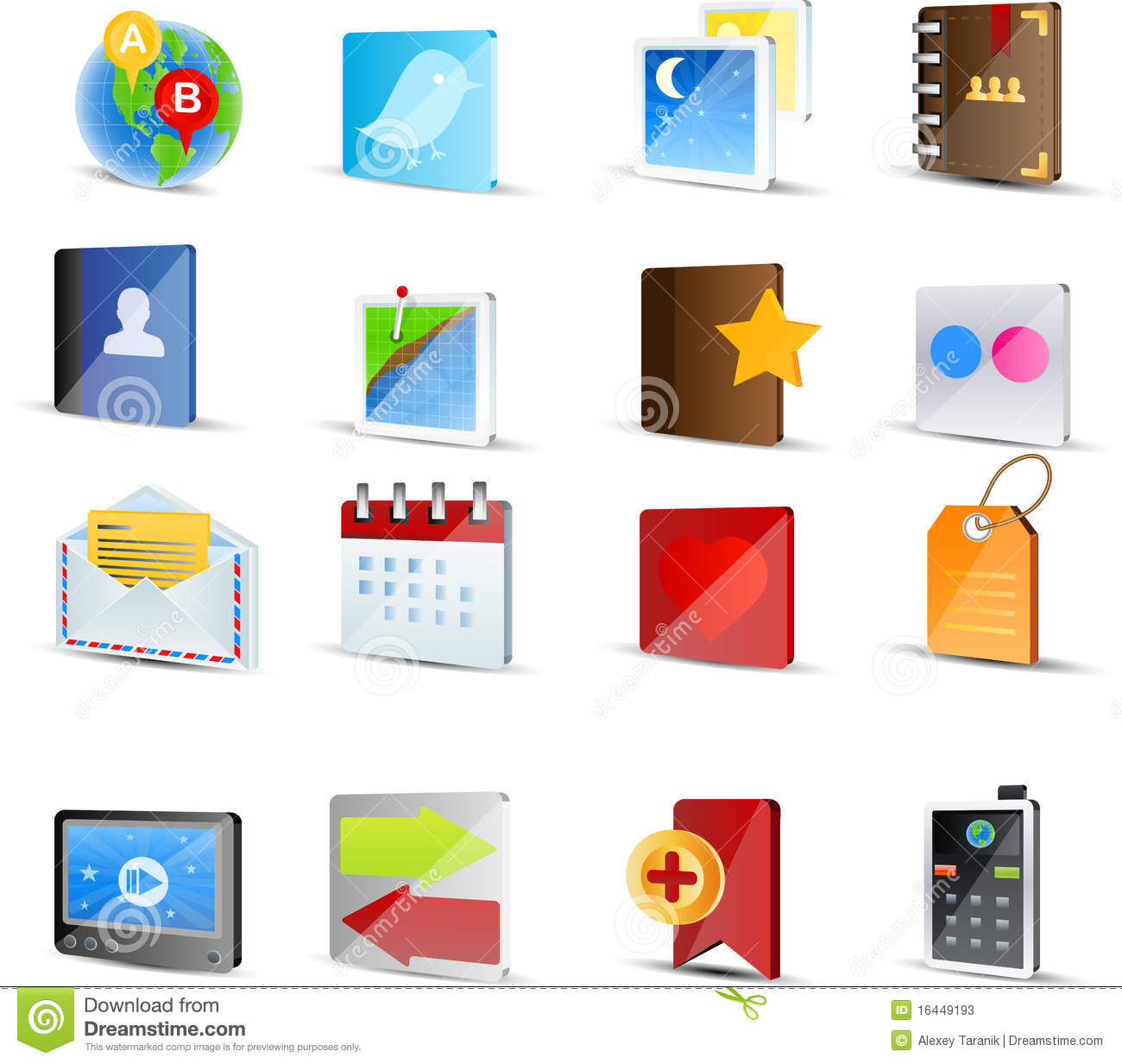 Social Media Icons Vector