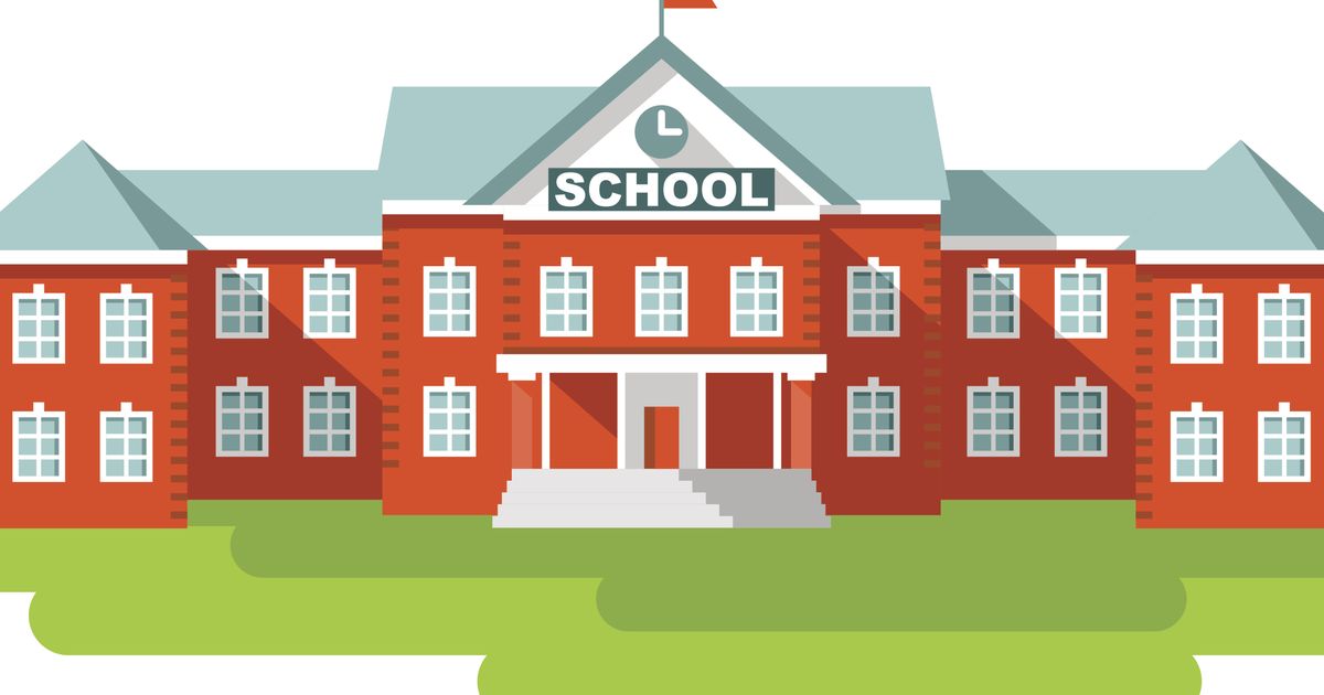 6 School Building Icon Images