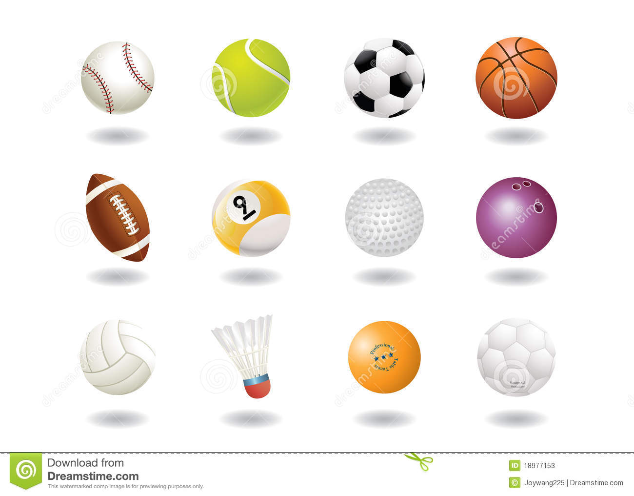 Sport Ball Icons