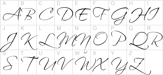 Tattoo Scriptina Fonts