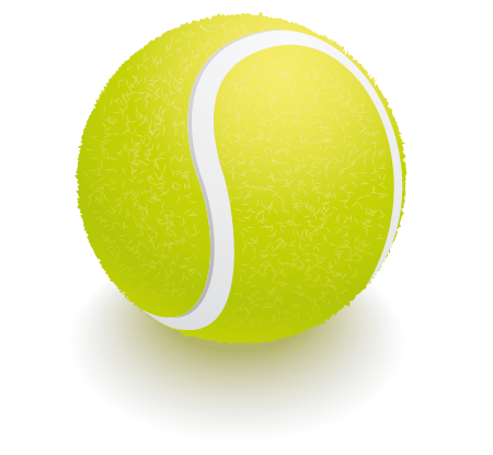 12 Photos of Tennis Ball Vector Art